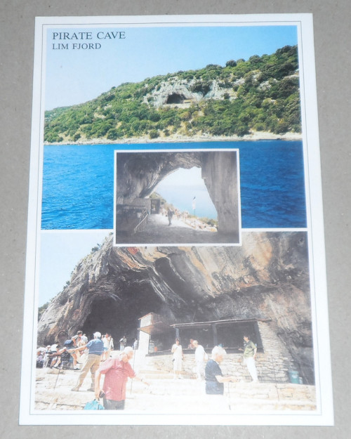 Čistá POHLEDNICE • Pirátská jeskyně, Limský fjord