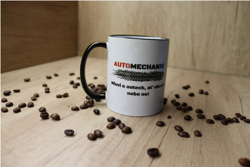 Hrnek - automechanik