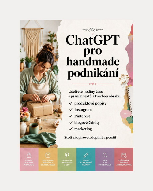 Jak využít ChatGPT pro handmade podnikání