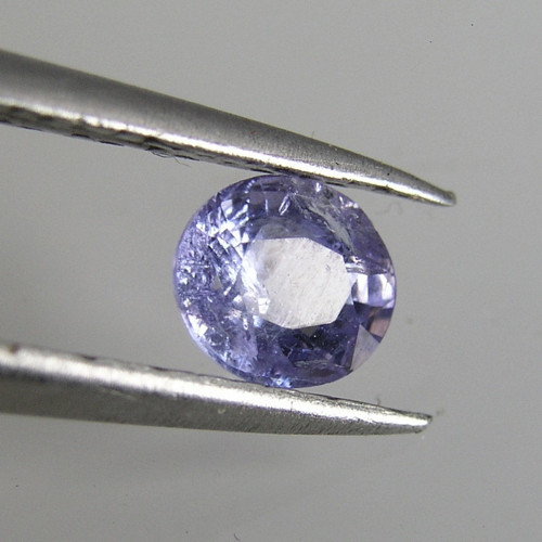 Přírodní Tanzanit, 0,40 ct., 4,9x4,3x2,9 mm