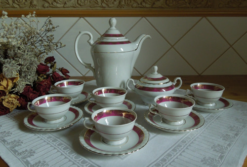 Luxusní moka servis