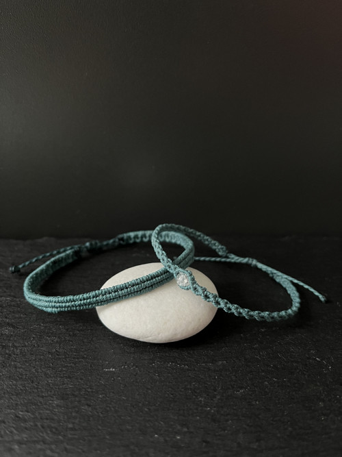 Mikromacramé náramky pro dva