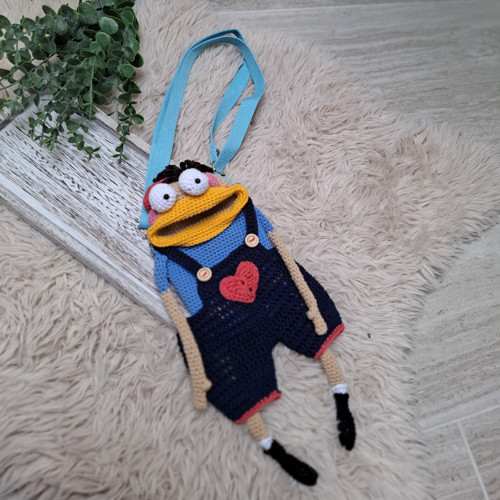 Háčkovaná kabelka chlapeček Pierre