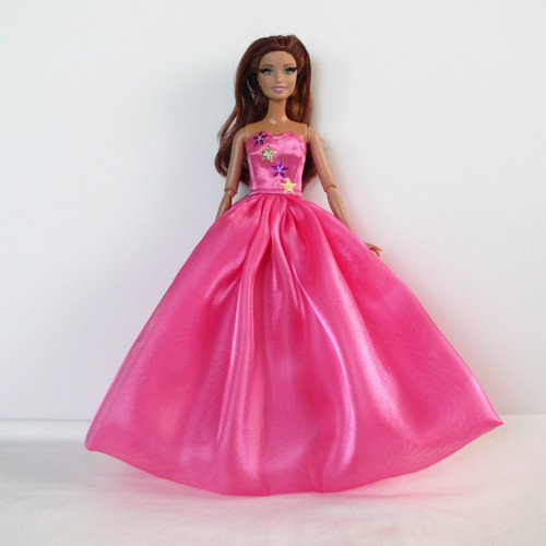 Barbie - spol. sezóna - sytě růžová + botičky