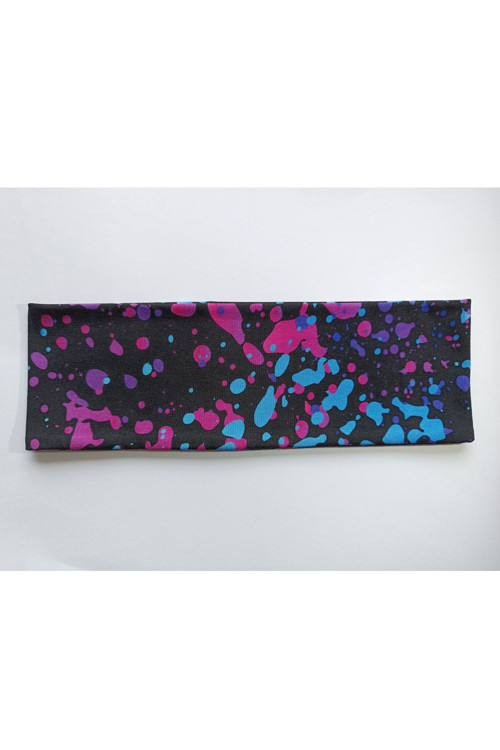 Bavlněná čelenka "Tvůrčí chaos", vel. 54-58cm