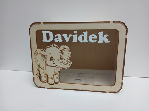 Dětská pokladnička sloník