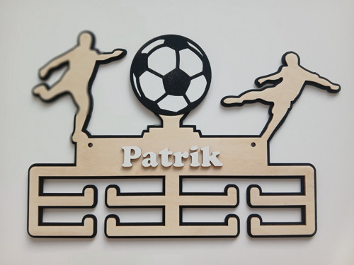 Věšák na medaile fotbal
