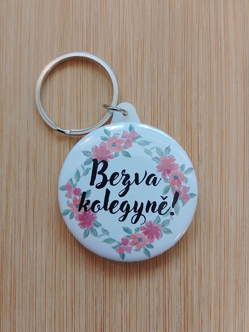 Přívěsek "Bezva kolegyně!"