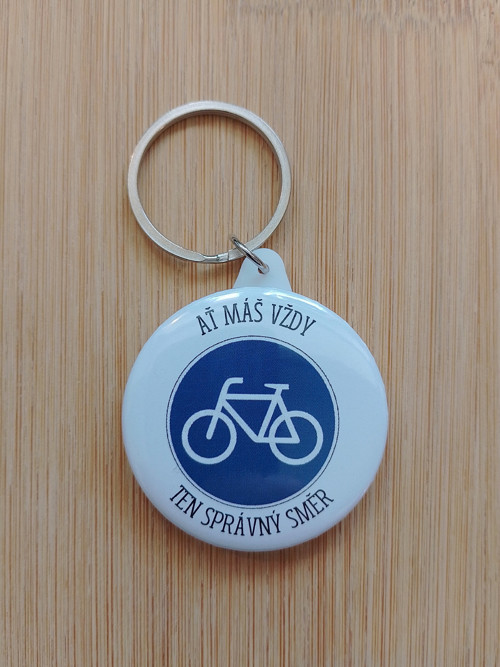 Přívěsek "Cyklista"