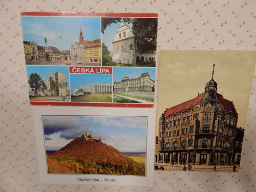3 pohlednice - Česká Lípa + Bezděz — foto 1