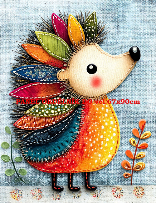 Bavlněný panel 7x10 cm