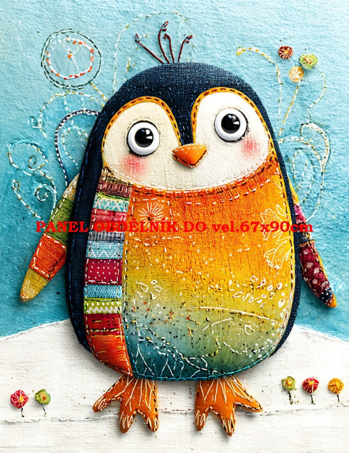 Bavlněný panel 7x10 cm — foto 1