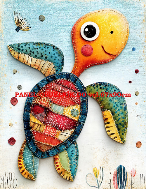 Bavlněný panel 7x10 cm