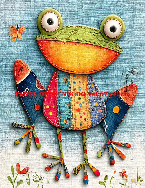 Bavlněný panel 7x10 cm — foto 1