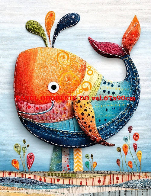 Bavlněný panel 7x10 cm — foto 1