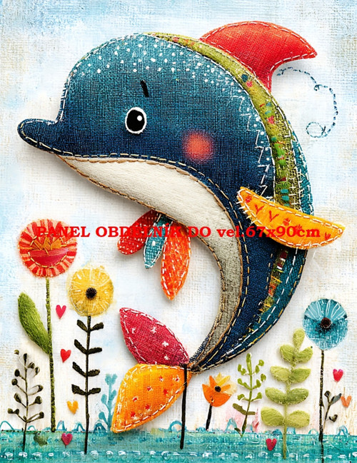 Bavlněný panel 7x10 cm