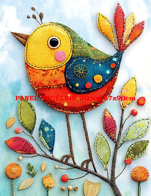 Bavlněný panel 7x10 cm