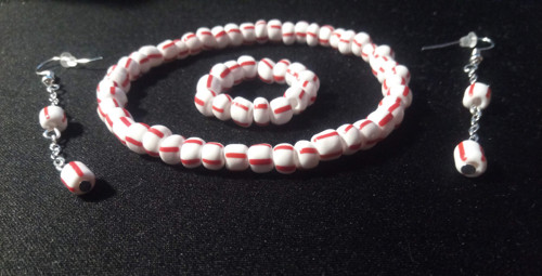 3-dílná sada šperků Re&White