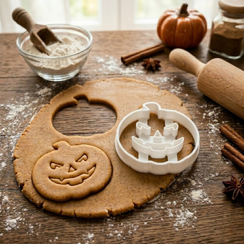 Vykrajovátko dýně na Halloween - Bílé
