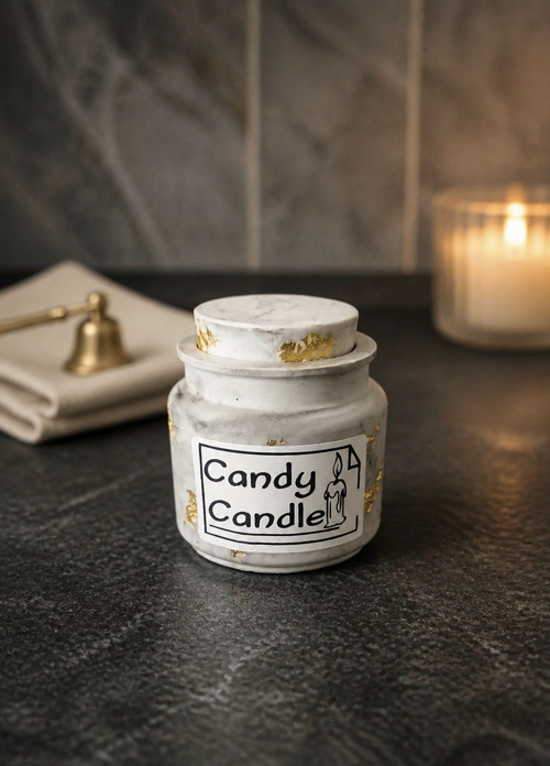 Candy svíčka - sójový vosk