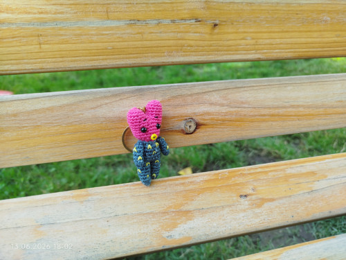 Handmade Crochet Amigurumi Heart 2,4"