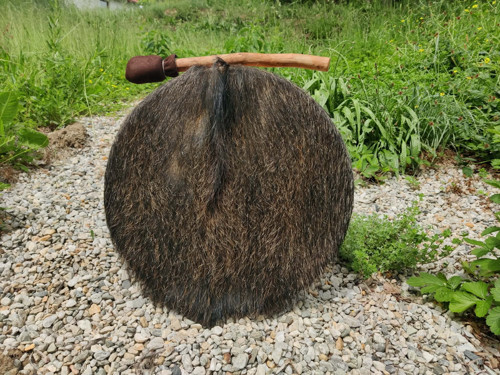 Šamanský Kančí buben 45cm - "Hřbet"