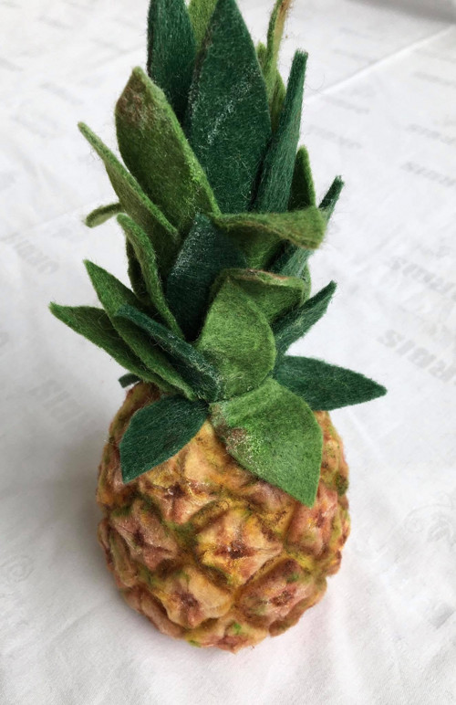 Hračka z filcu - ANANAS