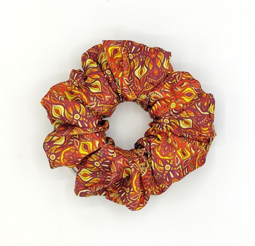 Scrunchie gumička Mandala XXL II.