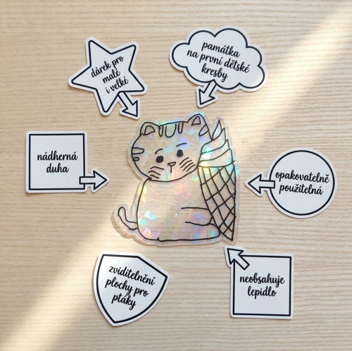 Suncatcher z vaší dětské kresby