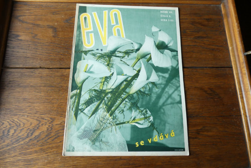 Časopis EVA,9/1936, móda