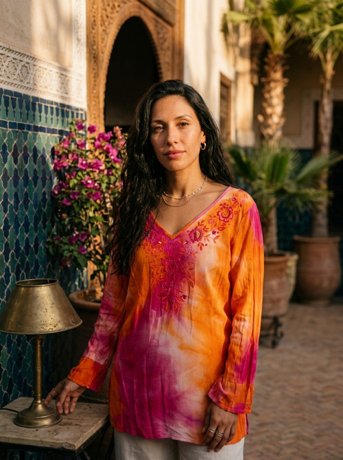 Tunika boho zářivá — foto 1