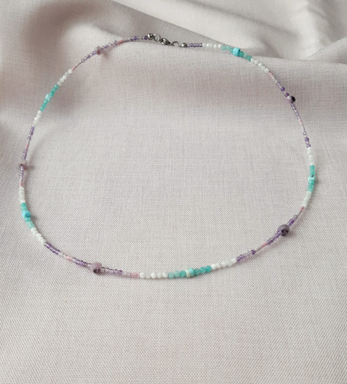 Pastelový Mix Choker Náhrdelník