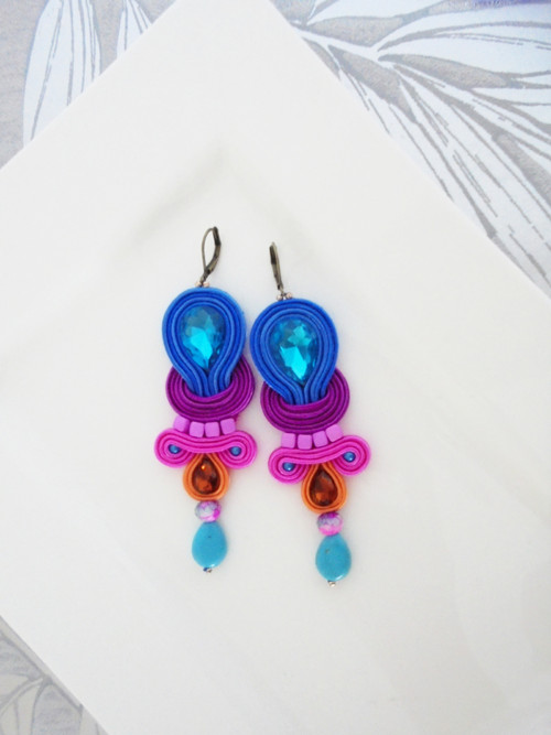 Soutache náušnice