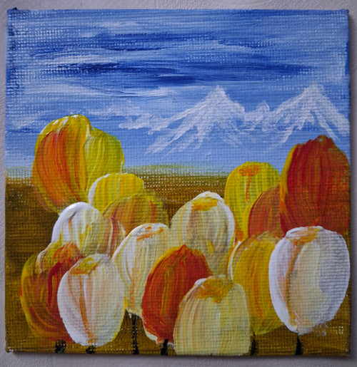 Malý obrázek - tulipány