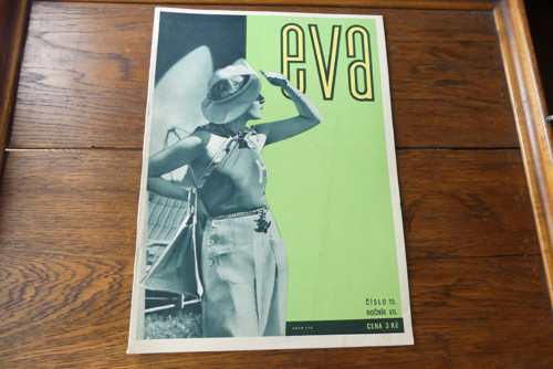 Časopis EVA, 15/1935, móda — foto 1
