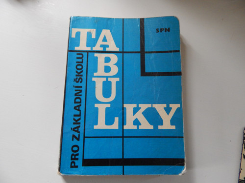 Tabulky pro základní školu