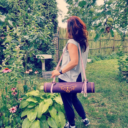 Macramé popruh na jógu / BASIC