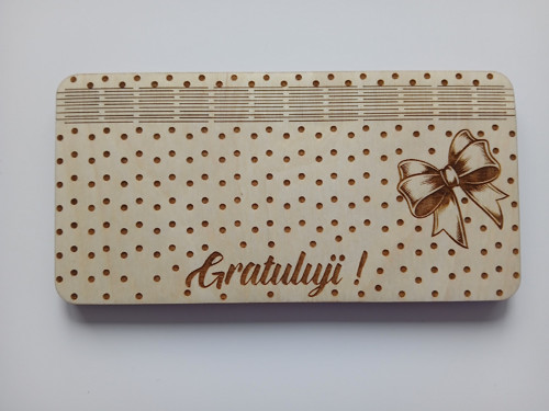 Dárkový cash box "Gratuluji" pro ženy