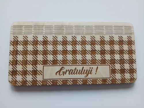 Dárkový cash box "Gratuluji" pro muže