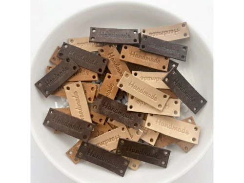 Cedulka HANDMADE 45x15mm/T - 1kus