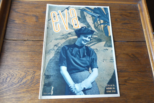 Časopis EVA, 13/1935, móda