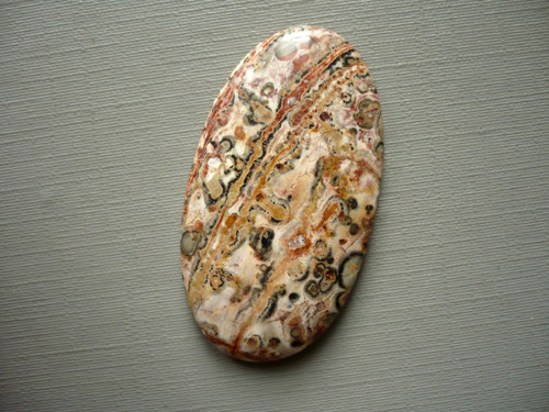 Kabošon jaspisu leopard 43 mm, č.14f
