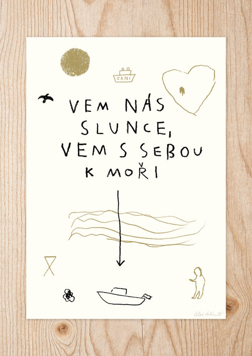 Tisk A3 Moře