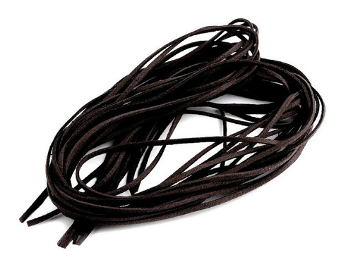 Řemínek 3mm imitace semiše