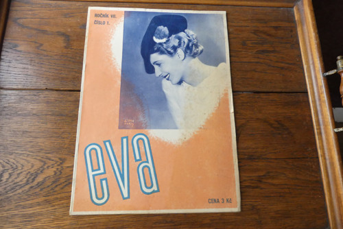 Časopis EVA, 1/1934, móda