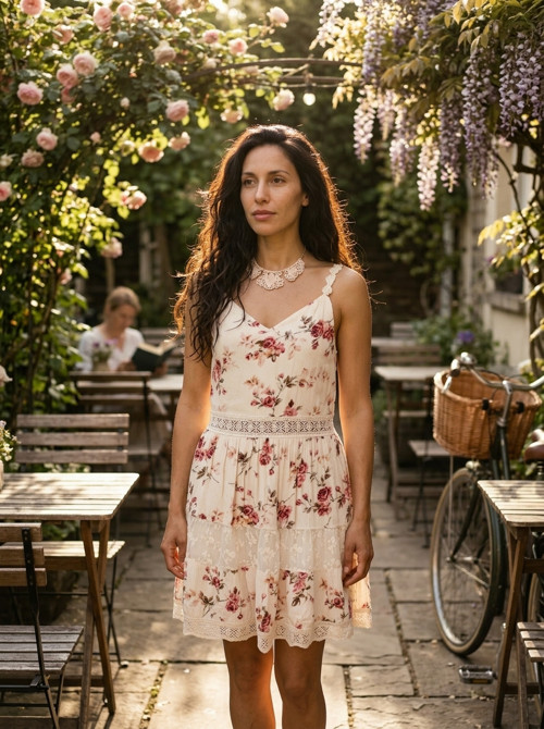Šaty vintage roses — foto 1