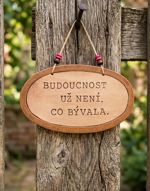 ..123 Keramická cedulka s vtipným textem