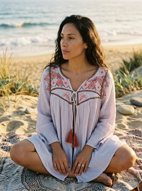 Tunika boho ležérní — foto 1