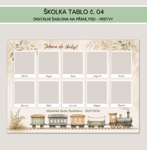 Školka - TABLO č. 4