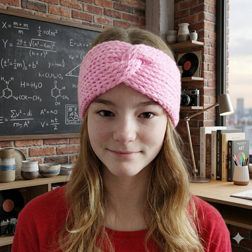 Pletená čelenka
